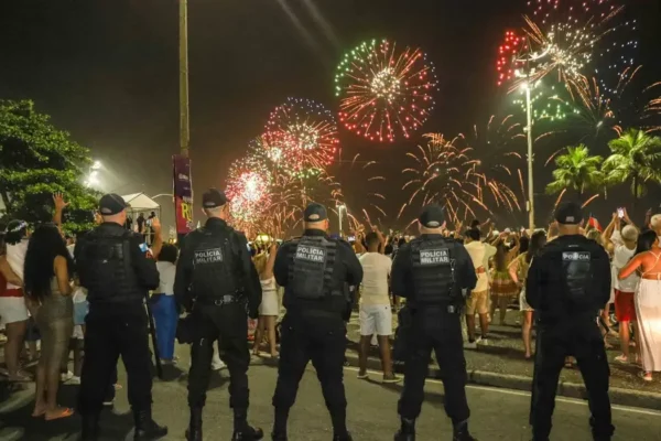 Réveillon no rio terá 28,7 mil policiais e reconhecimento facial