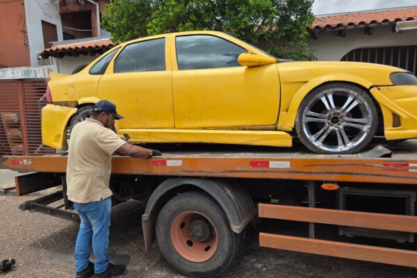 Veículos abandonados são recolhidos pela Semob em poucos dias de ação