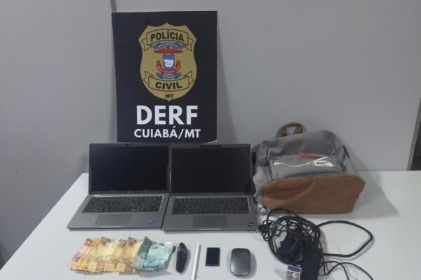 Polícia Civil prende homem e recupera produtos furtados na Região Central de Cuiabá